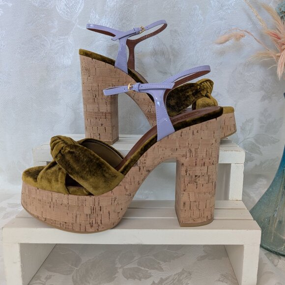 Saint Laurent Shoes - Saint Laurent Bianca St. Heaven Knot Platform Sandal BRAND NEW 42EU/11US